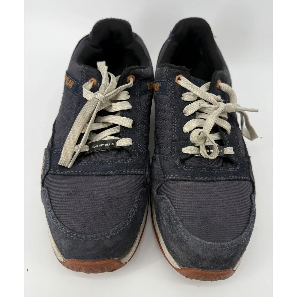CAT Caterpillar Men Streamline 2.0 Composite Toe Work Shoes Navy P91482 Size 9.5